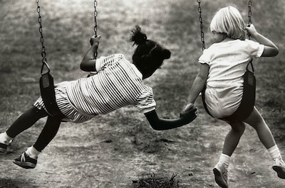 Children on Swing