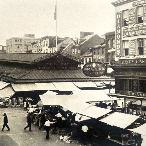 Old Street Market in Baltimore
